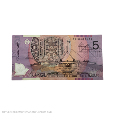 1998 UNC $5 Mcfarlane/Evans Polymer Note (Australia)