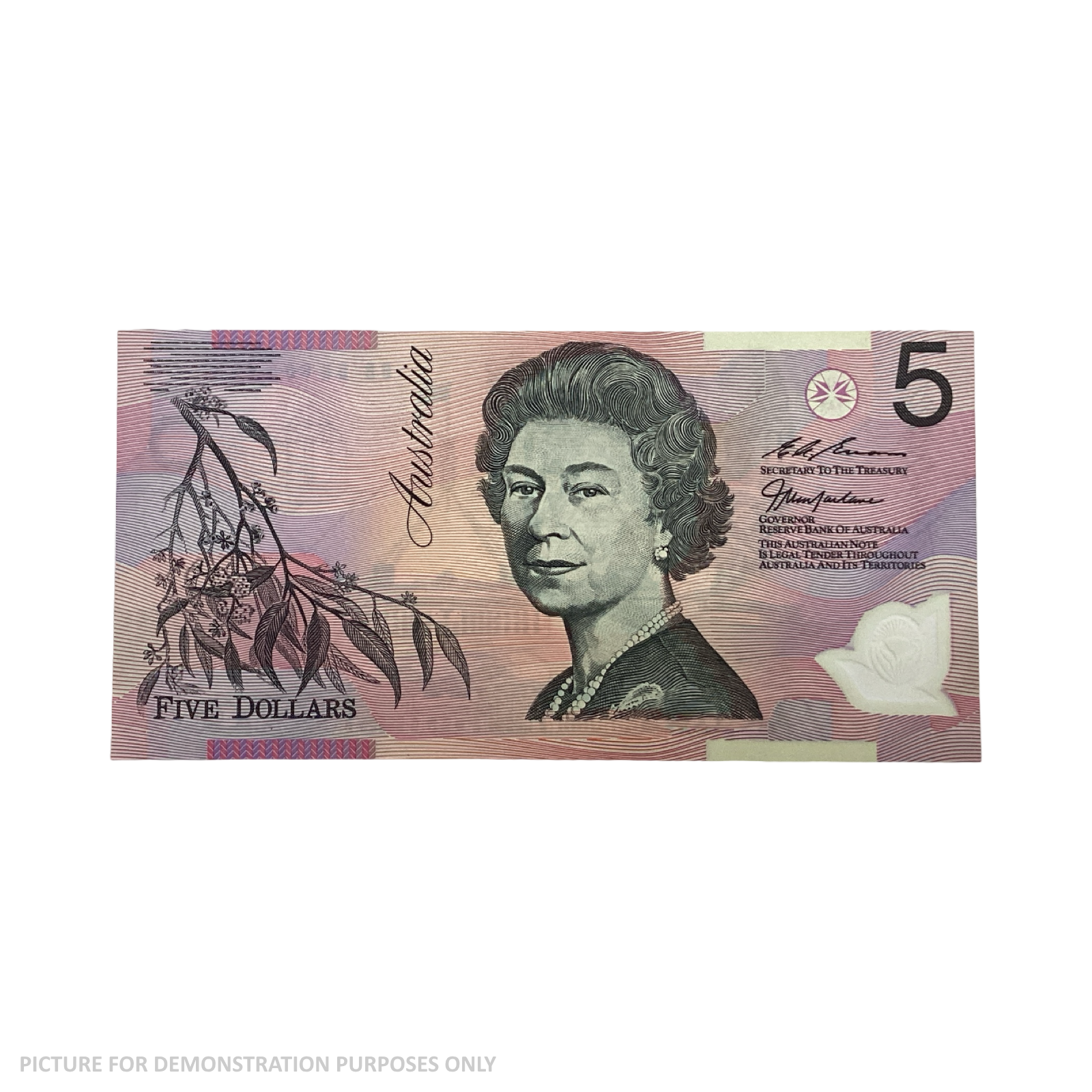1998 UNC $5 Mcfarlane/Evans Polymer Note (Australia)