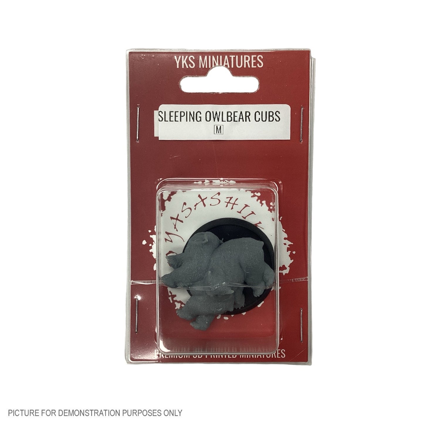 YKS Miniatures - Owlbear - Sleeping Cubs (M)