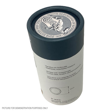 ULTRA coin capsules Perfect Fit for 2 oz. Queen's Beasts Silver (38.61 mm), Pack of 10