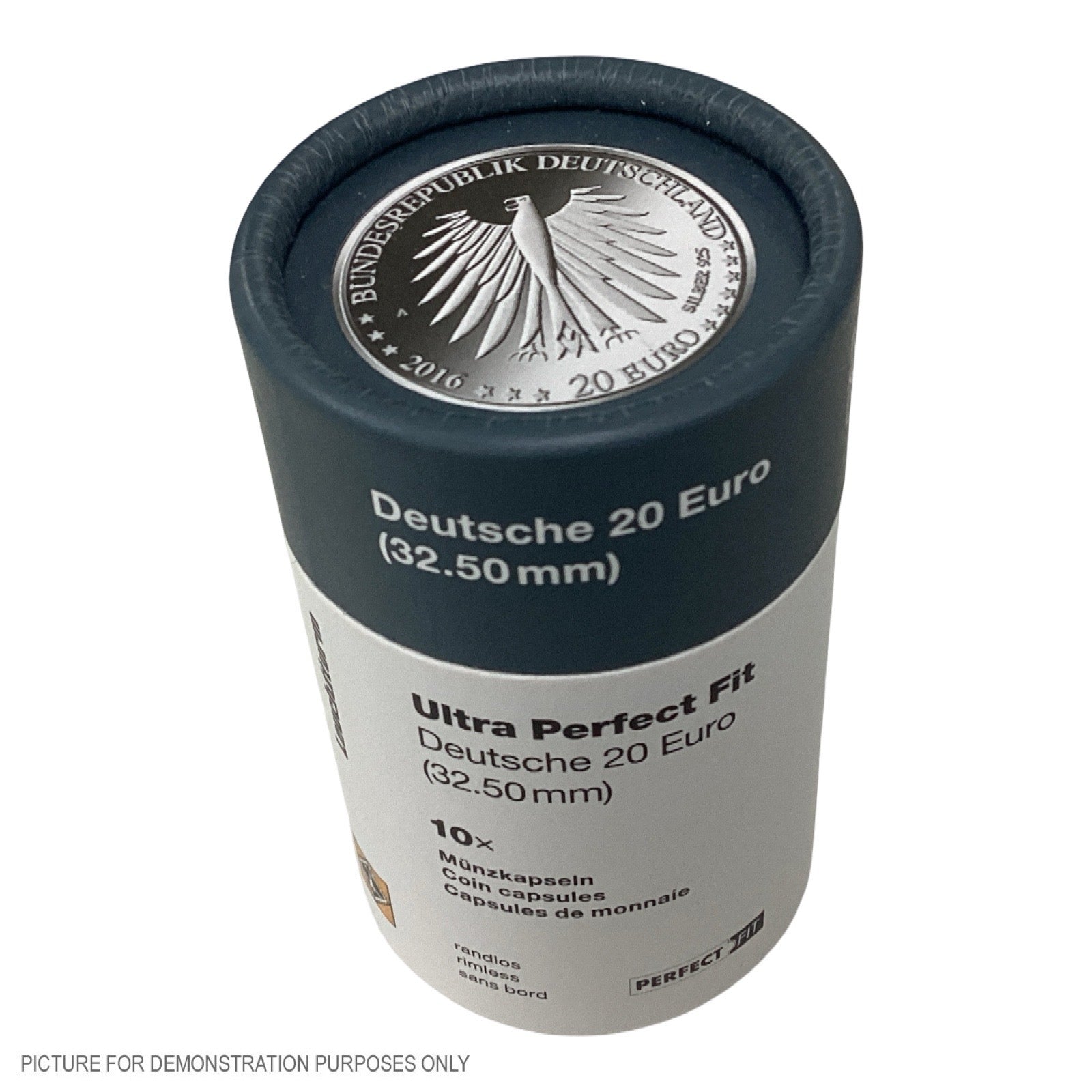 Lighthouse PREMIUM Coin Capsules - Round 32.5mm Packet of 10 (Suitable For Australian 50c Coins)
