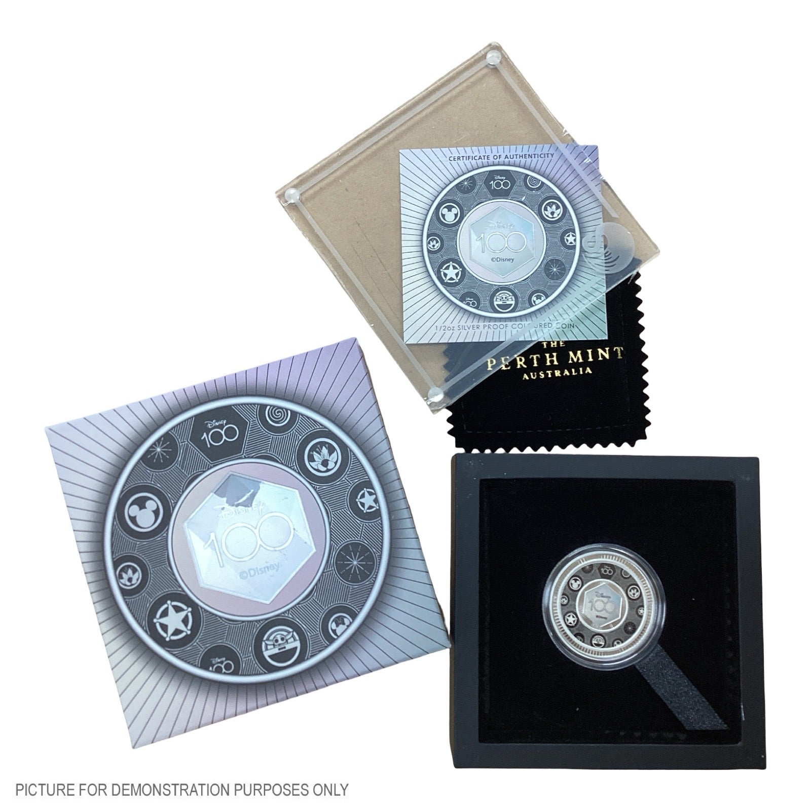 2023 Perth Mint 100 Years of Disney 1/2oz Silver Proof Coin