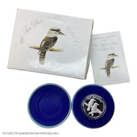 1989 Royal Australian Mint Silver Proof $10 Piedford Kookaburra Coin