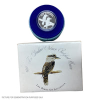 1989 Royal Australian Mint Silver Proof $10 Piedford Kookaburra Coin