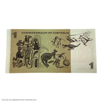 1969 AUNC $1 Phillips/Randall Paper Note (Commonwealth of Australia)