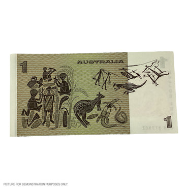 1979 UNC $1 Knight/Stone Paper Note (Australia)