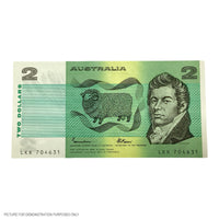 1985 UNC $2 Johnston/Fraser Paper Note (Australia)