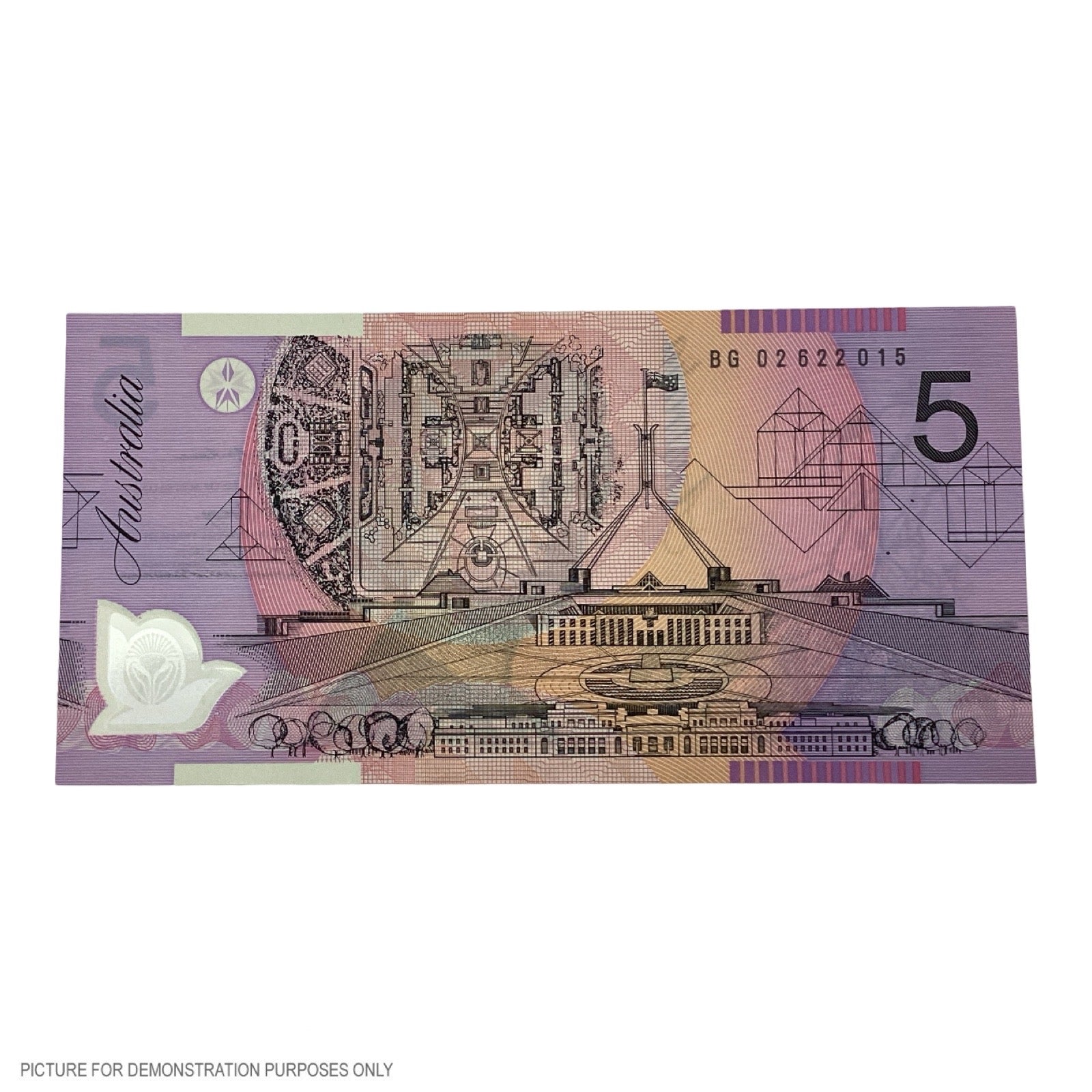2002 UNC $5 Mcfarlane/Henry Polymer Note (Australia)
