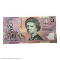 1995 UNC $5 Fraser/Evans Polymer Note (Australia)