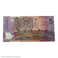 1998 UNC $5 Mcfarlane/Evans Polymer Note (Australia)
