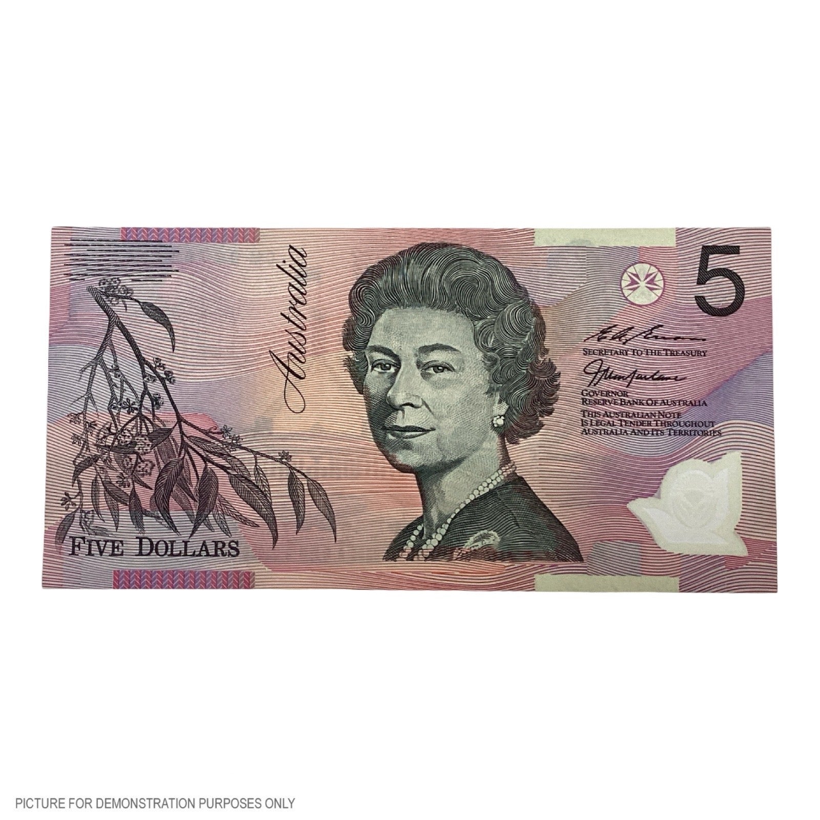 1998 UNC $5 Mcfarlane/Evans Polymer Note (Australia)
