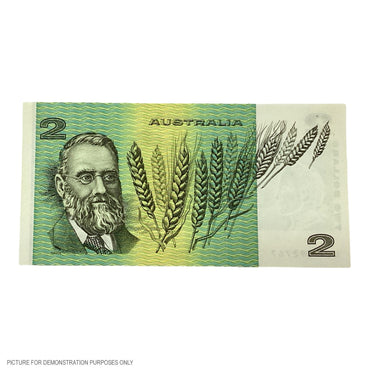 1985 UNC $2 Johnston/FraserPaper Note (Australia)
