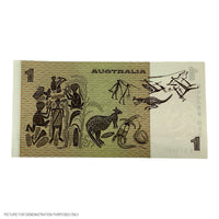 1982 AUNC $1 Johnston/Stone Paper Note (Australia)