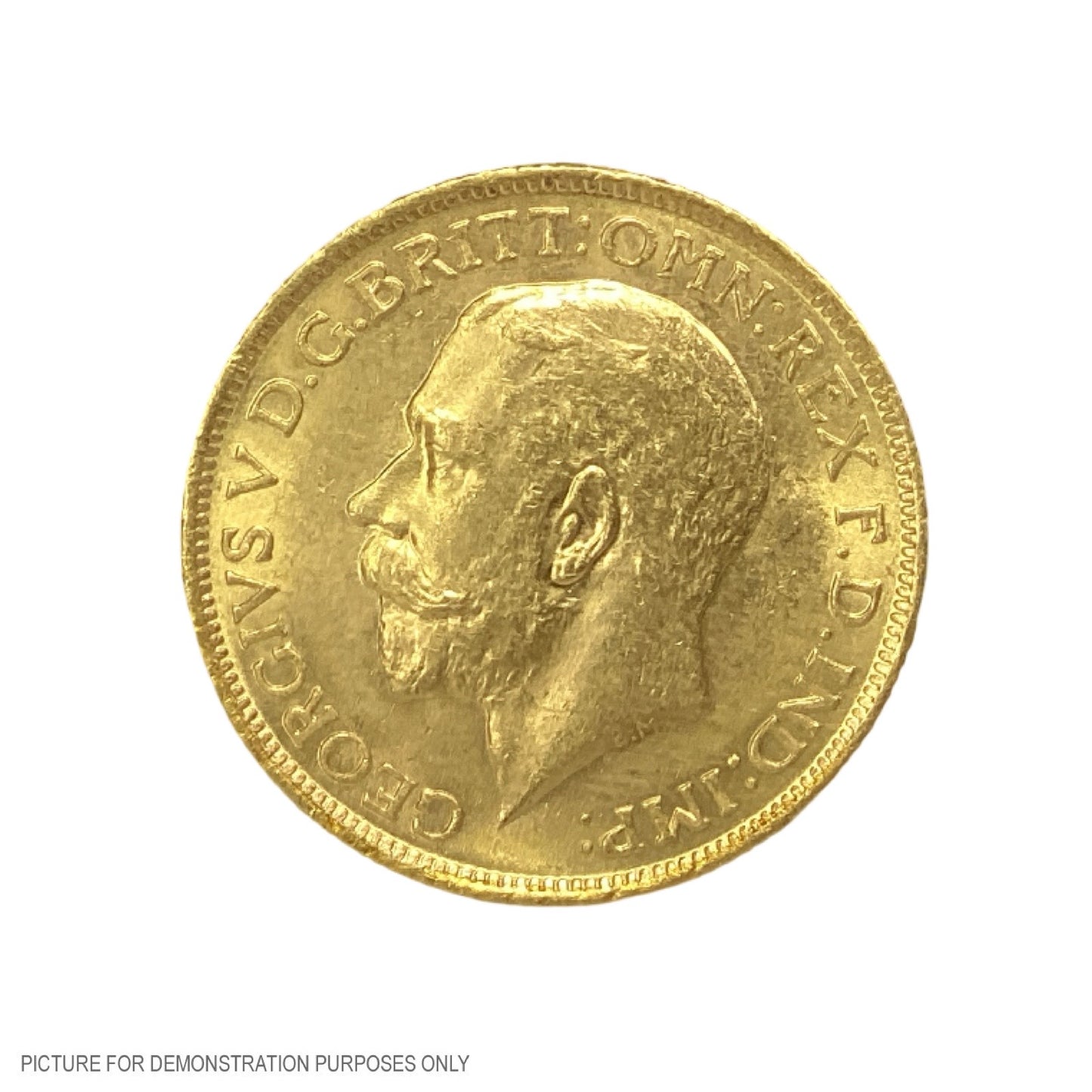 1911 Sydney Mint - King George V - St George Reverse - Australian Gold Sovereign
