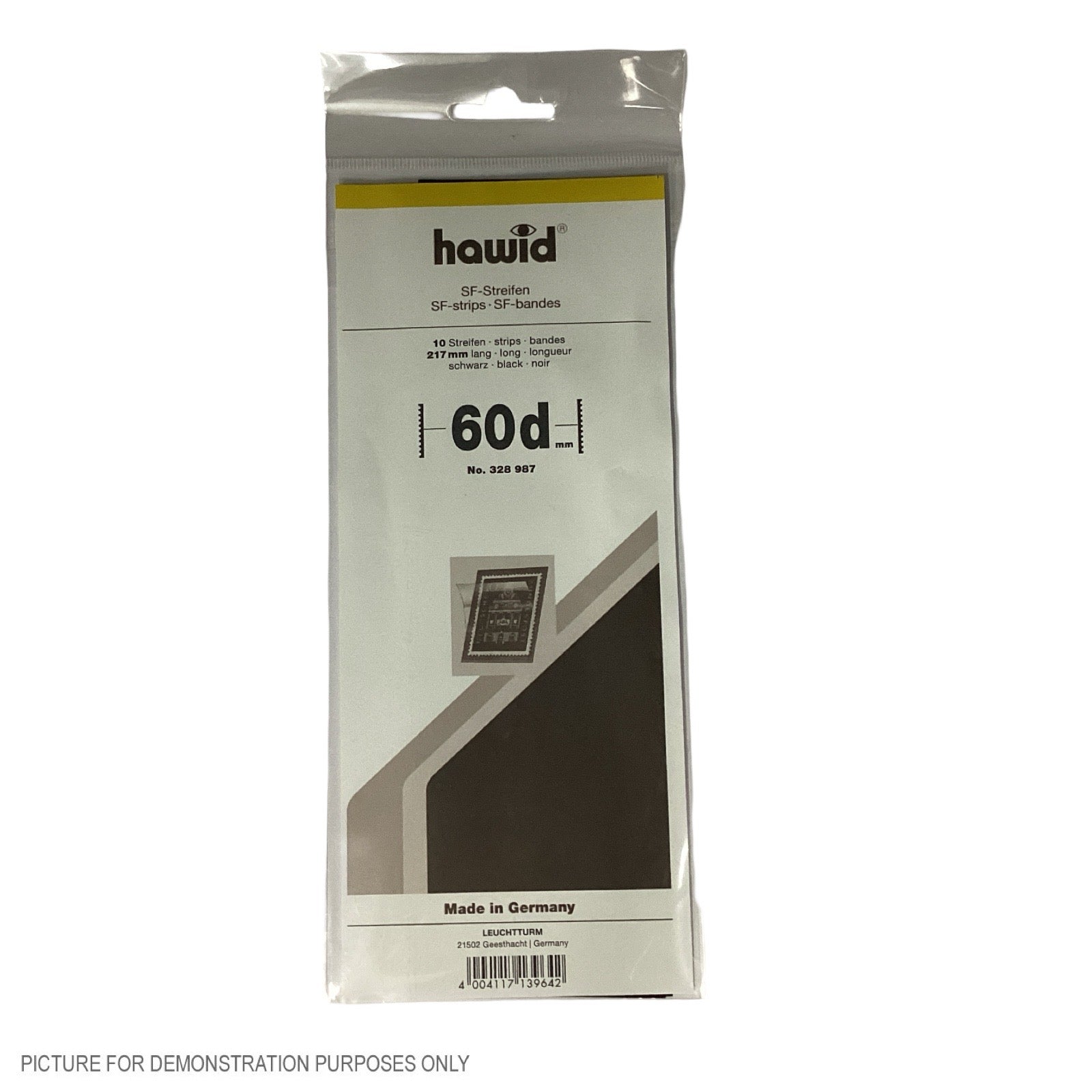 Lighthouse - HAWID Strips 217x60 mm Double Seal Black Backing Film (PK 10)
