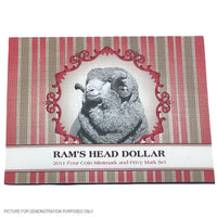 2011 Royal Australian Mint - Ram's Head Dollar - 4-Coin Privvy and Mintmark Set (Packaging damage)