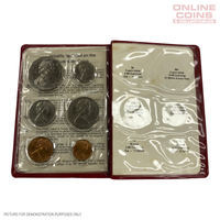 1979 Uncirculated Coin Year Set in Red Folder