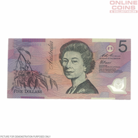 1995 Fraser Evans $5 Polymer Note - Uncirculated