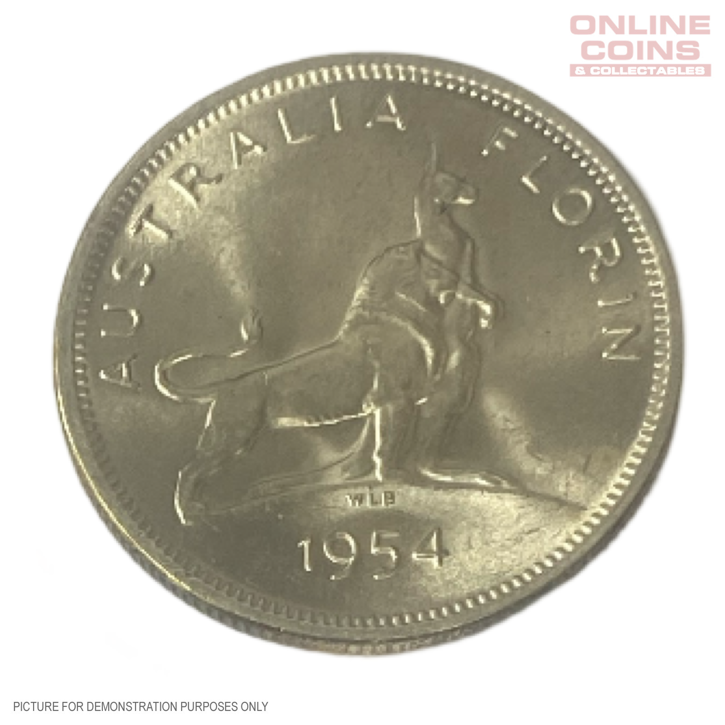 1954 Australian Royal Visit Florin - Uncirculated