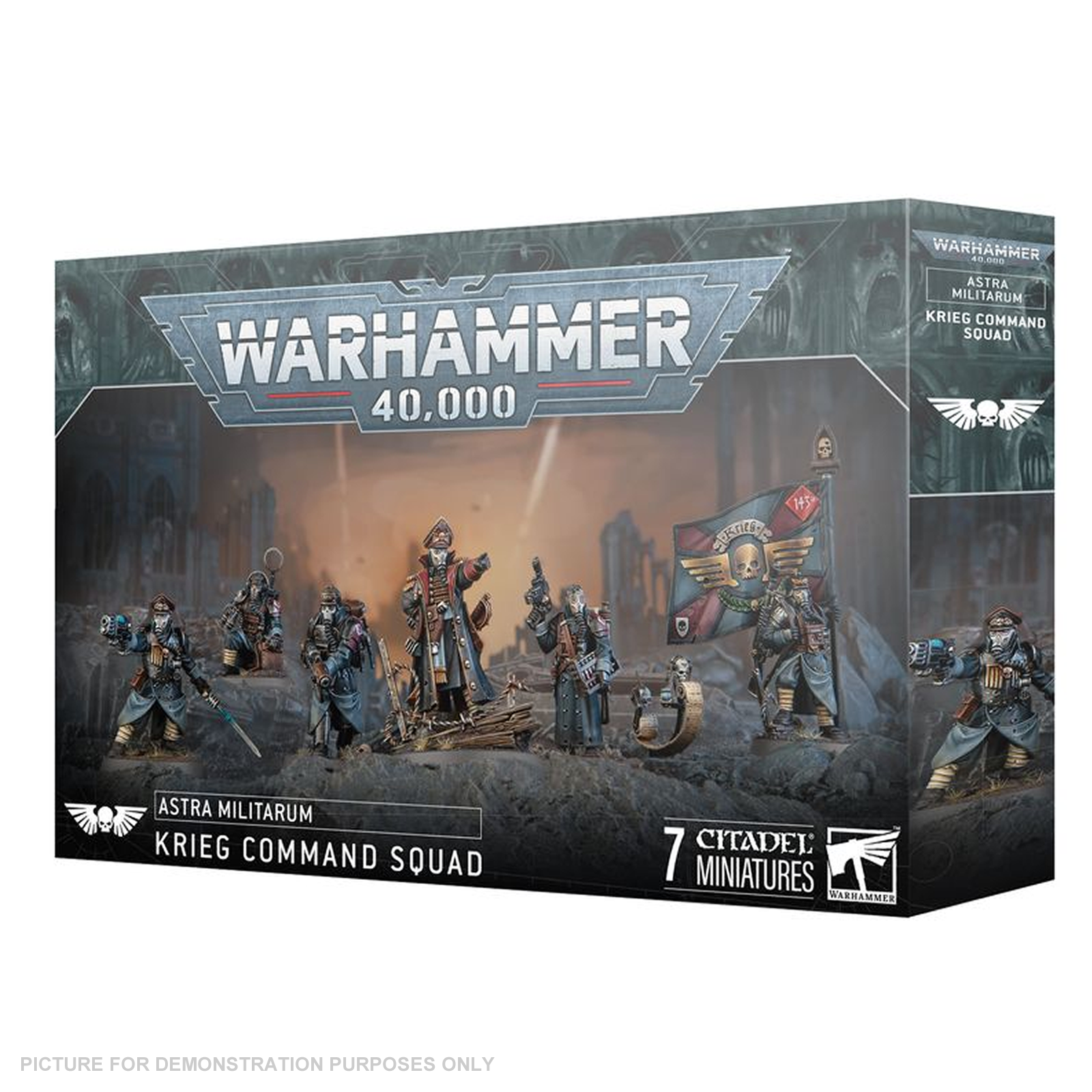 Warhammer 40,000 - Astra Militarum Krieg Command Squad