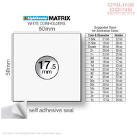 Lighthouse 17.5mm SELF ADHESIVE Holders - BOX OF 25