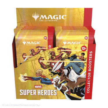 Magic: The Gathering® | Marvel Super Heroes Play SEALED Collector Display of 12 Packs