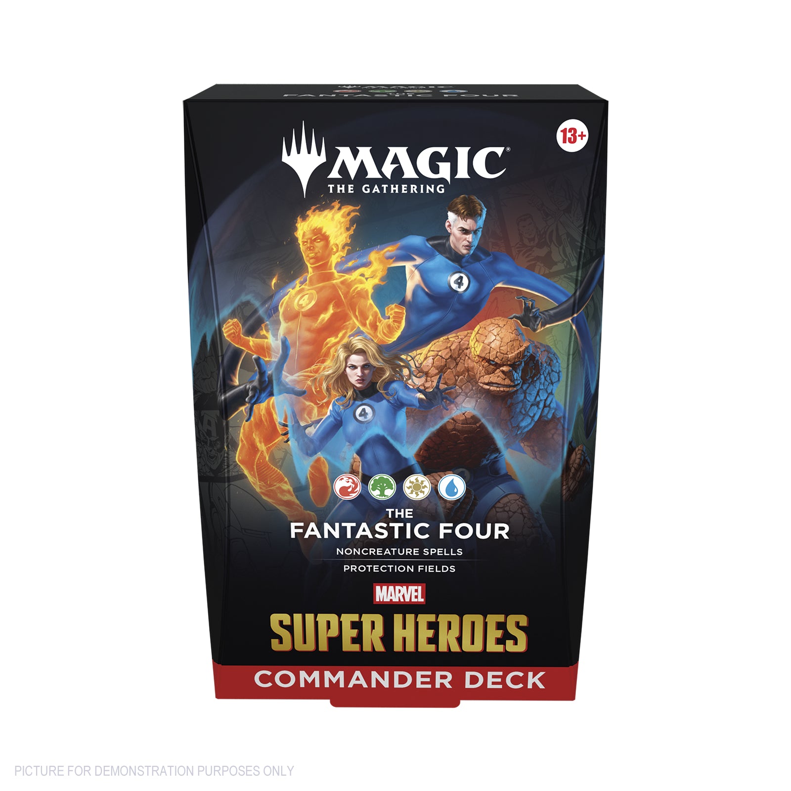 Marvel Magic Rods Magic: The Gathering® | Marvel Super Heroes Commander Deck | Fantastic ...