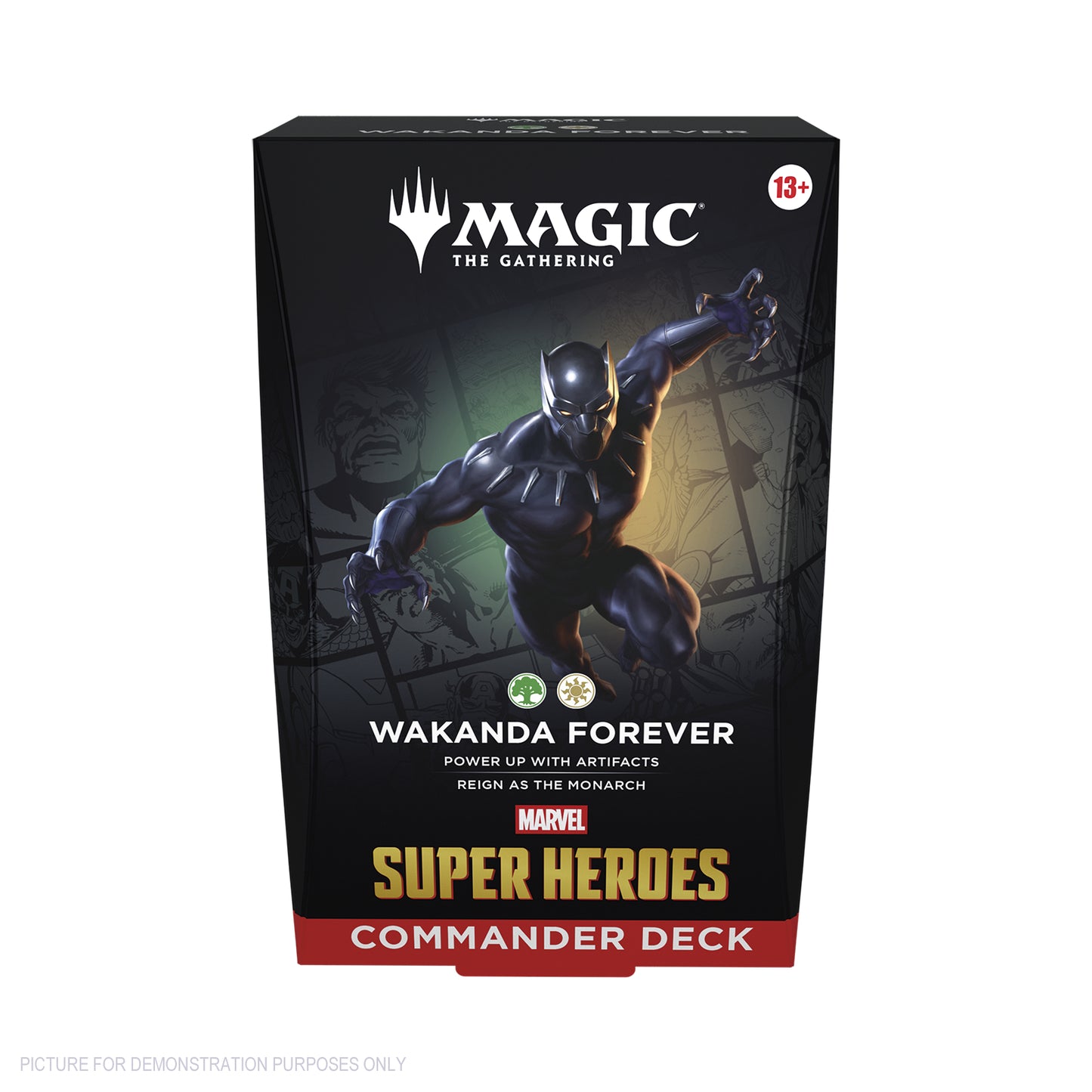 Magic: The Gathering® | Marvel Super Heroes Commander Deck | Wakanda Forever  - PREORDER