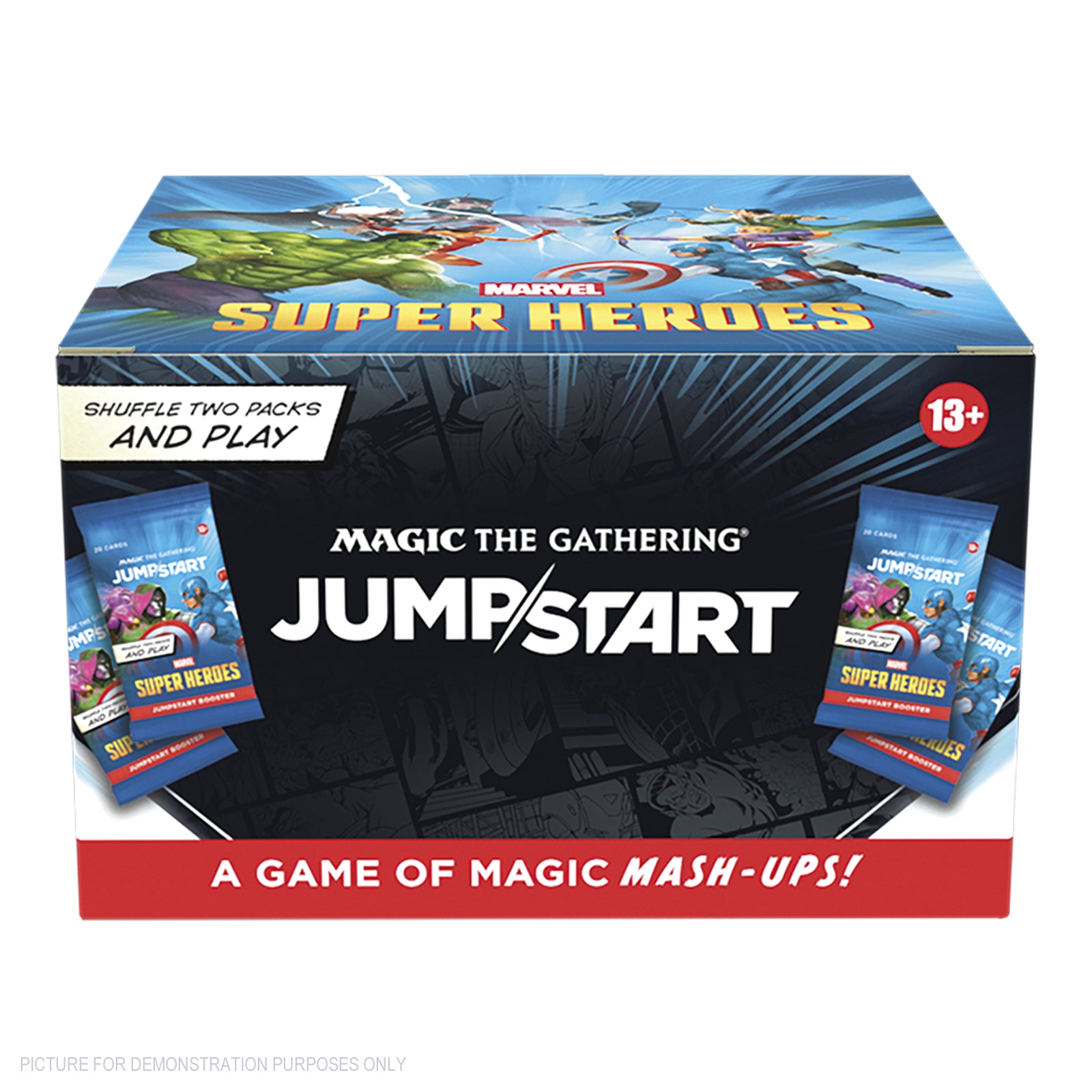 Magic: The Gathering® | Marvel Super Heroes SEALED Jumpstart Booster Box of 24 Packs  - PREORDER