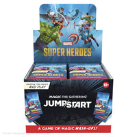 Magic: The Gathering® | Marvel Super Heroes SEALED Jumpstart Booster Box of 24 Packs  - PREORDER