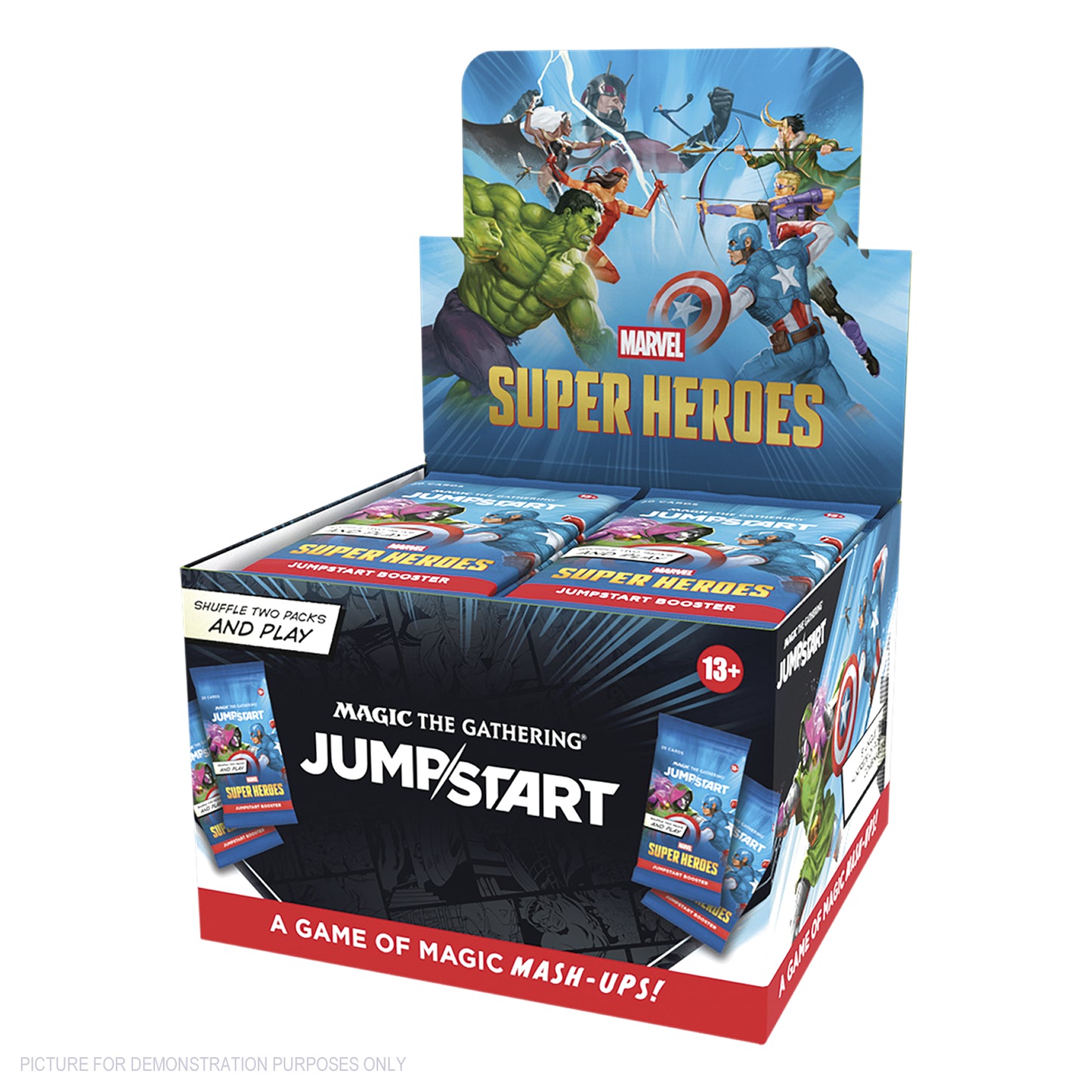 Magic: The Gathering® | Marvel Super Heroes SEALED Jumpstart Booster Box of 24 Packs  - PREORDER