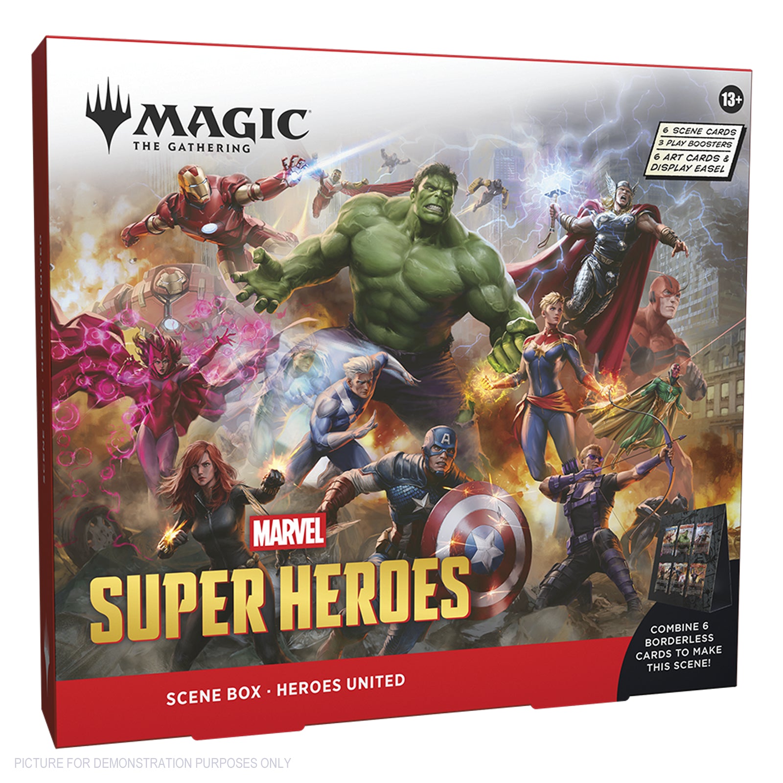 Magic: The Gathering® | Marvel Super Heroes Scene Box - Heroes United  - PREORDER