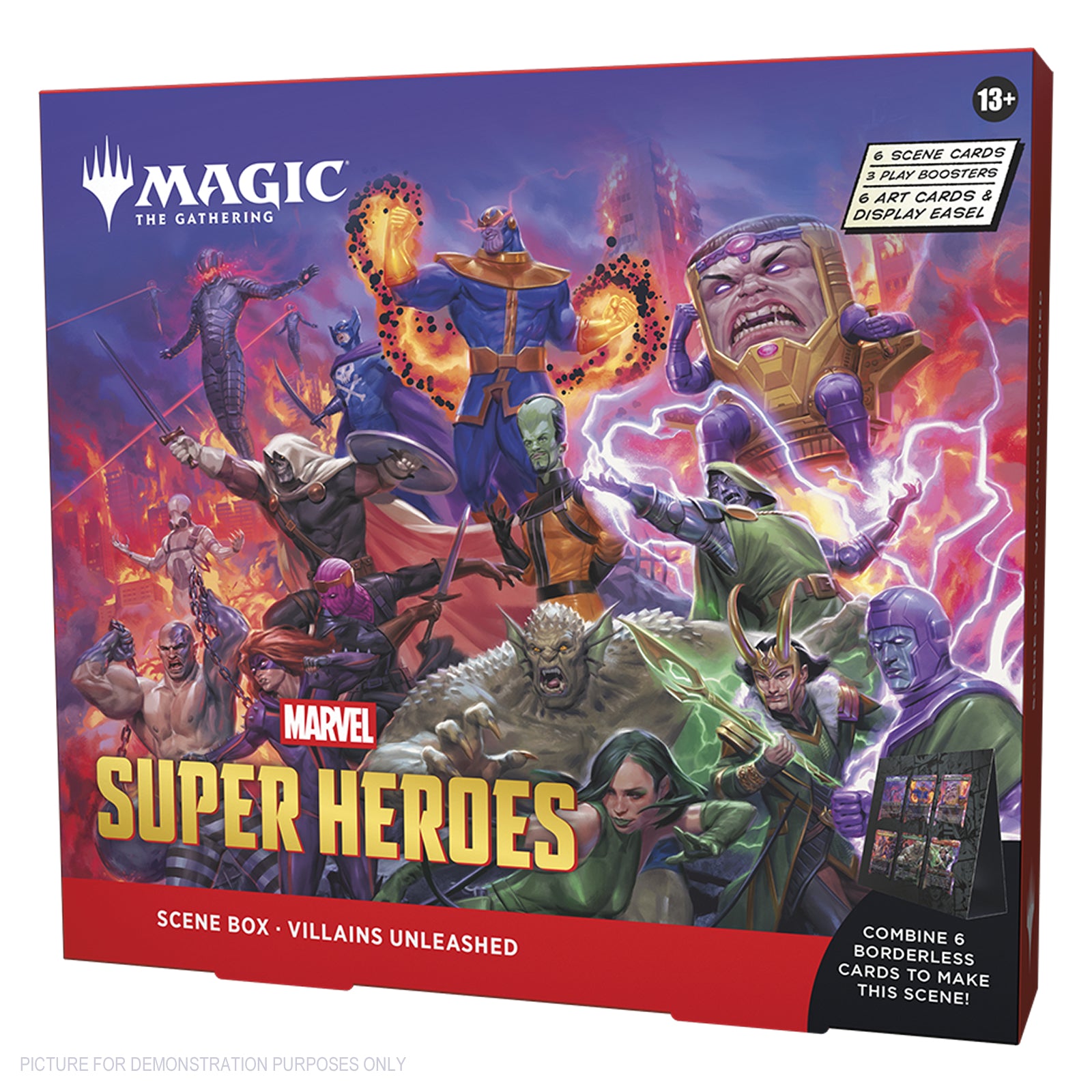 Magic: The Gathering® | Marvel Super Heroes Scene Box - Villains Unleashed  - PREORDER