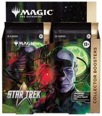 Magic: the Gathering - Star Trek - SEALED Collector Booster Display of 12 Packs - PRE ORDER