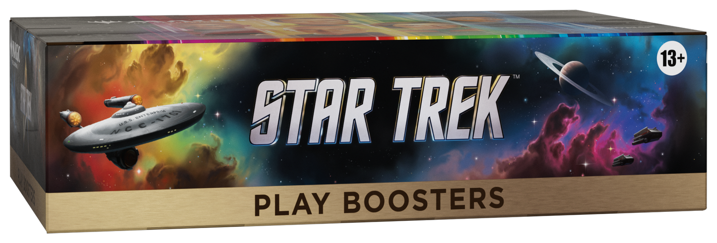 Magic: the Gathering - Star Trek - SEALED Play Booster Display of 30 Packs - PRE ORDER