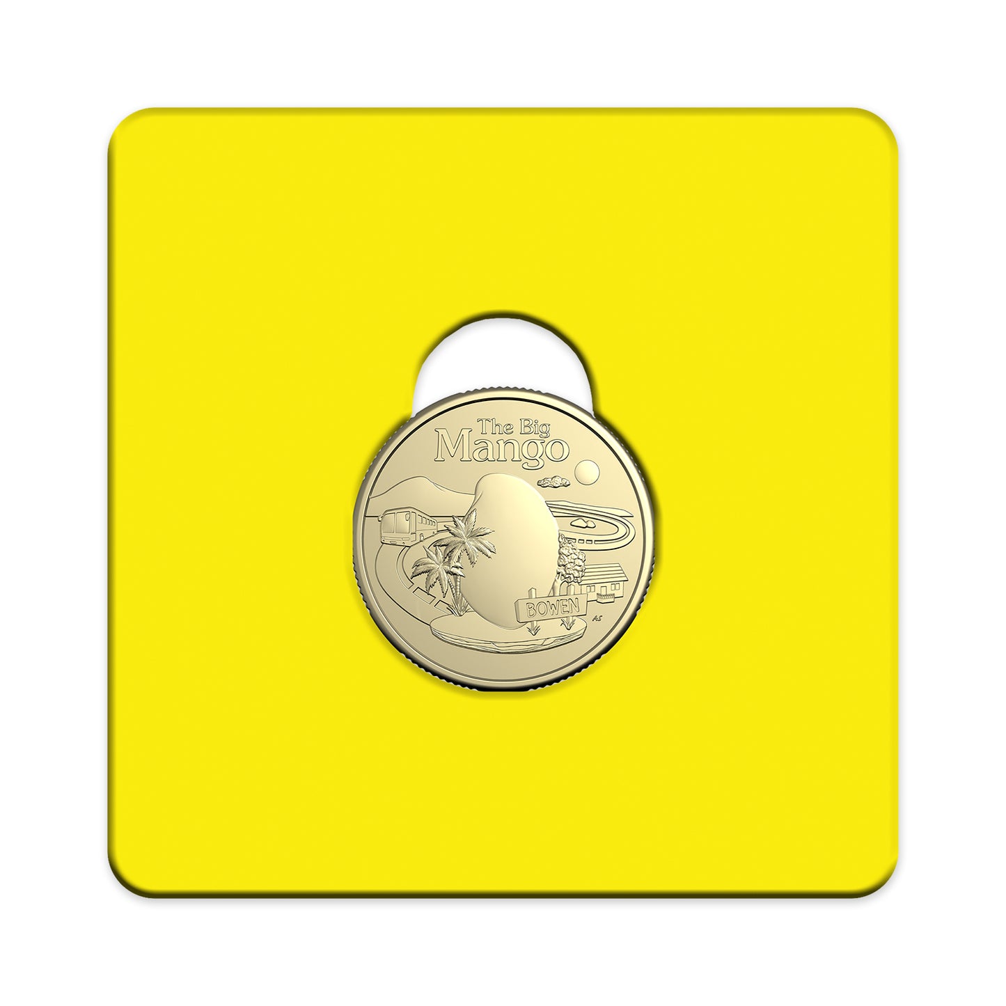 2025 Aussie Big Things 2 - Uncirculated $1 Coin in Card - The Big Mango