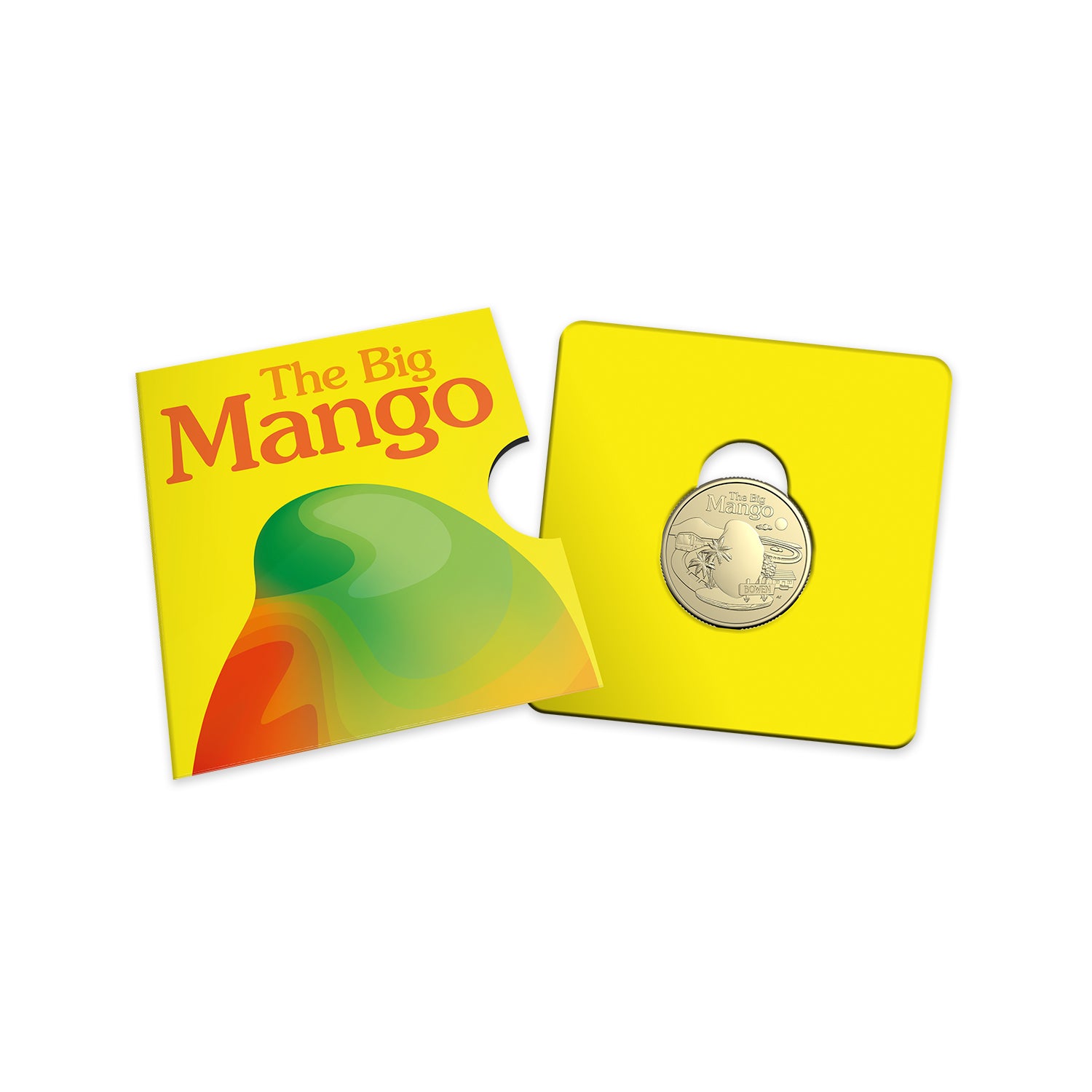 2025 Aussie Big Things 2 - Uncirculated $1 Coin in Card - The Big Mango