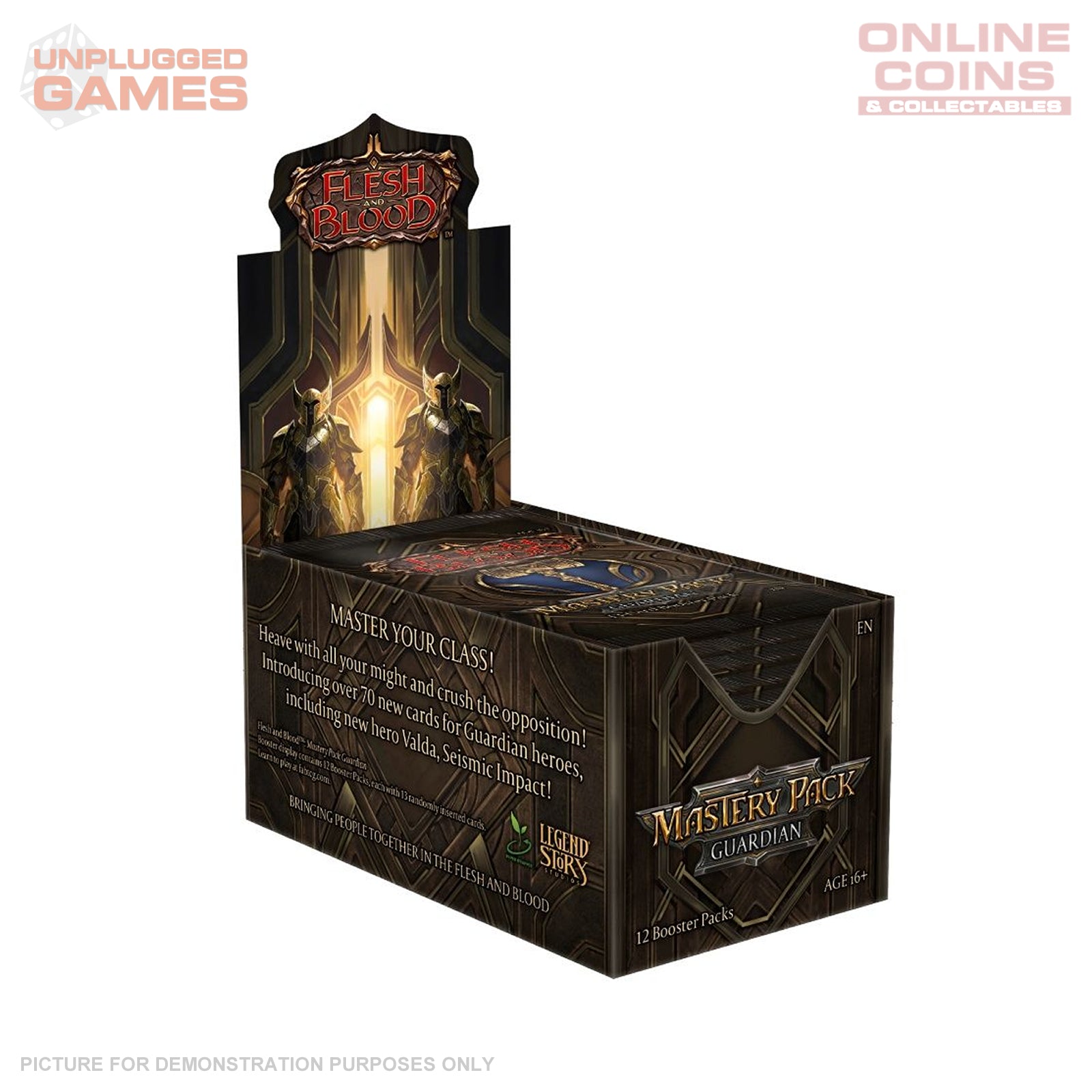 Flesh and Blood: Mastery Pack SEALED BOOSTER BOX (12 Packs) – Guardian - PREORDER