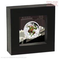 2024 Perth Mint 1oz Silver Proof Coloured Coin - TMNT Michelangelo