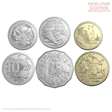 2024 Six Coin Uncirculated Year Set - Change of Monarch