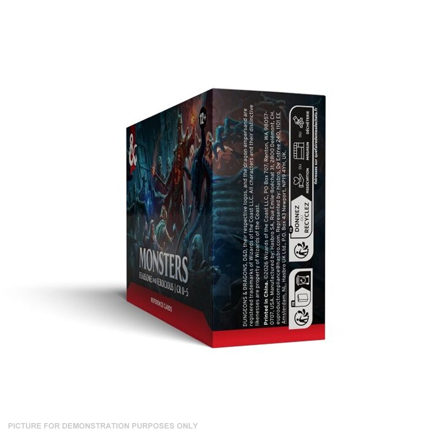 Dungeons & Dragons Reference Cards - Monsters - Fearsome And Ferocious - PREORDER