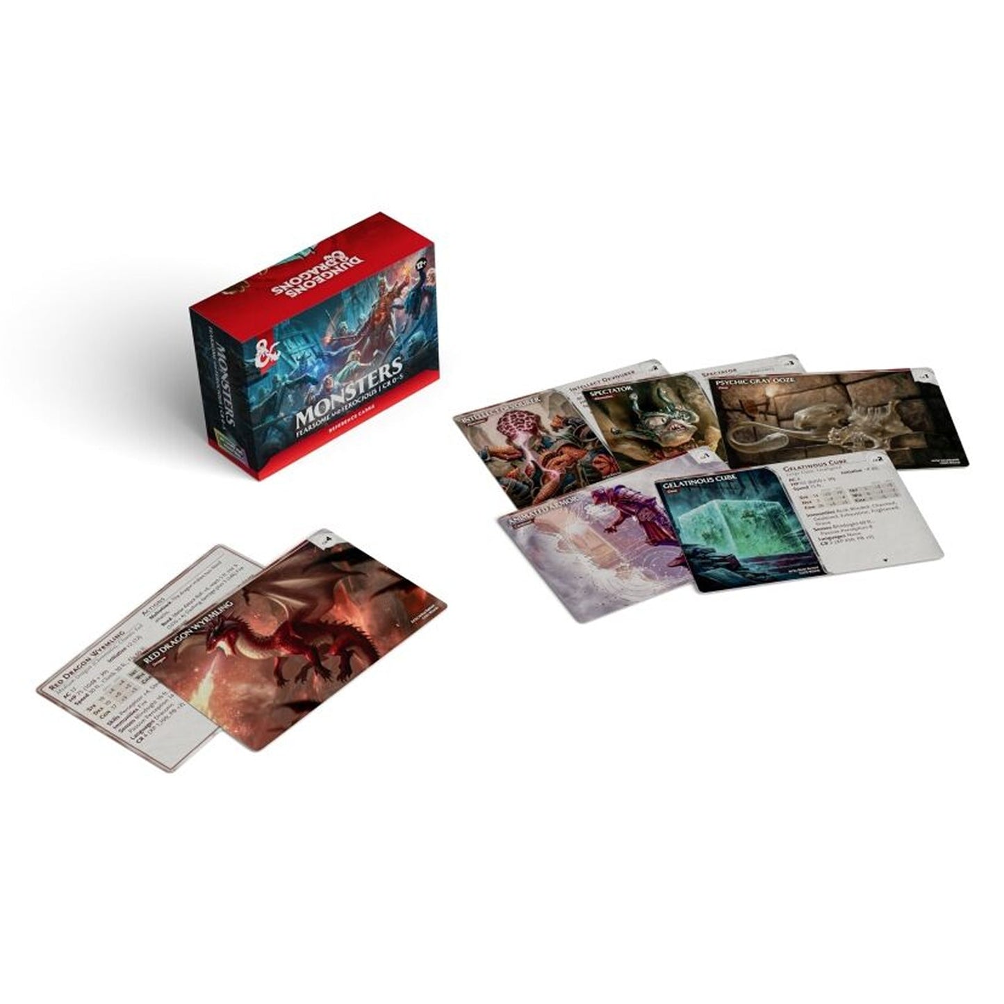 Dungeons & Dragons Reference Cards - Monsters - Fearsome And Ferocious - PREORDER