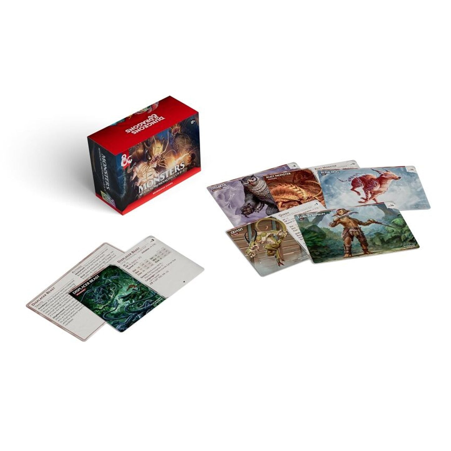Dungeons & Dragons Reference Cards - Monsters - Mystic And Menacing - PREORDER