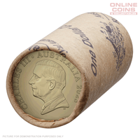 2023 RAM Rolled Coin $1 King Charles Effigy - PREMIUM ROLL - Heads/Tails
