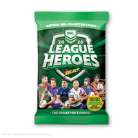 2026 NRL League Heroes Collector Cards SEALED Box (36 Packs)