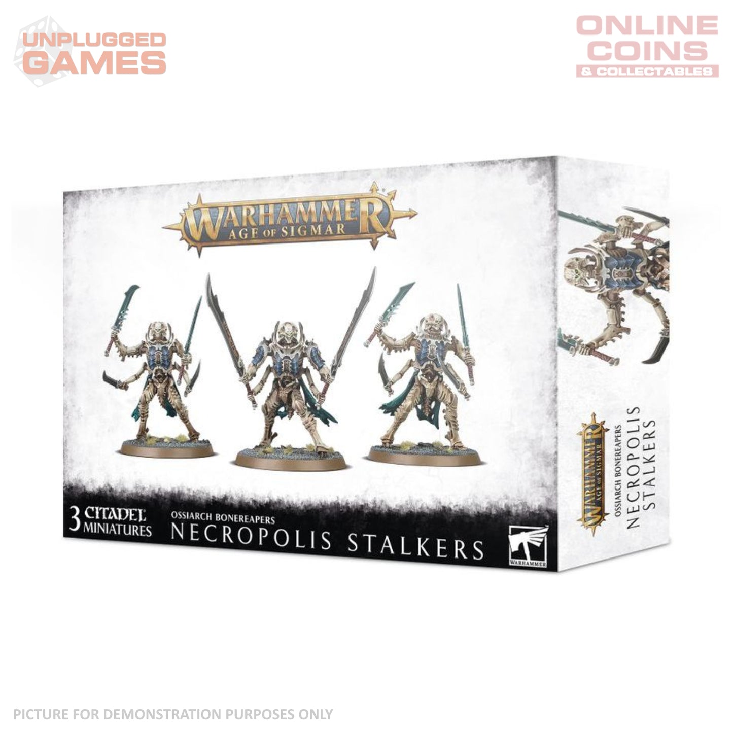 Warhammer Age of Sigmar - Ossiarch Bonereapers Necropolis Stalkers