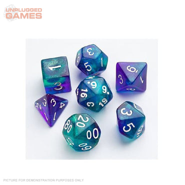 Gamegenic Galaxy Series - Neptune - RPG Dice Set (7pcs)