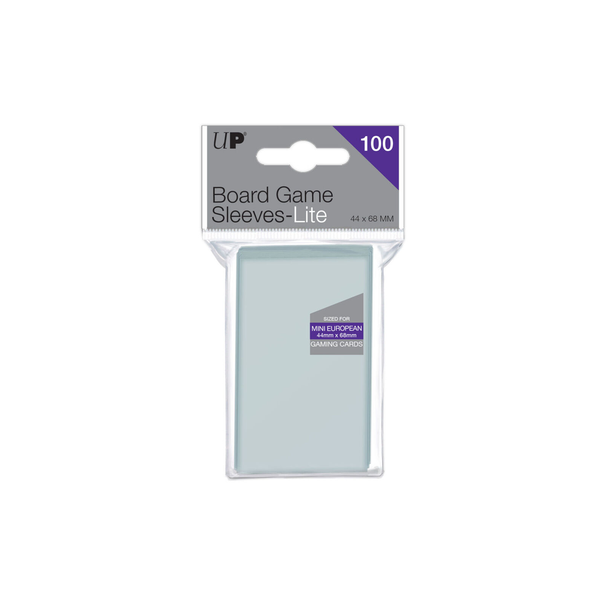 Lite Mini European Board Game Sleeves 44mm x 68mm 100ct