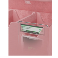 Palms Off Gaming - Collector's Series Graded Card Storage Case - Large - PINK
