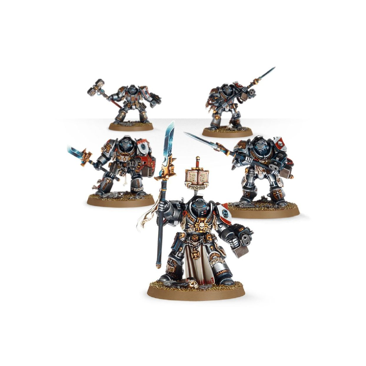 Warhammer 40,000 Grey Knights - Brotherhood Terminator Squad
